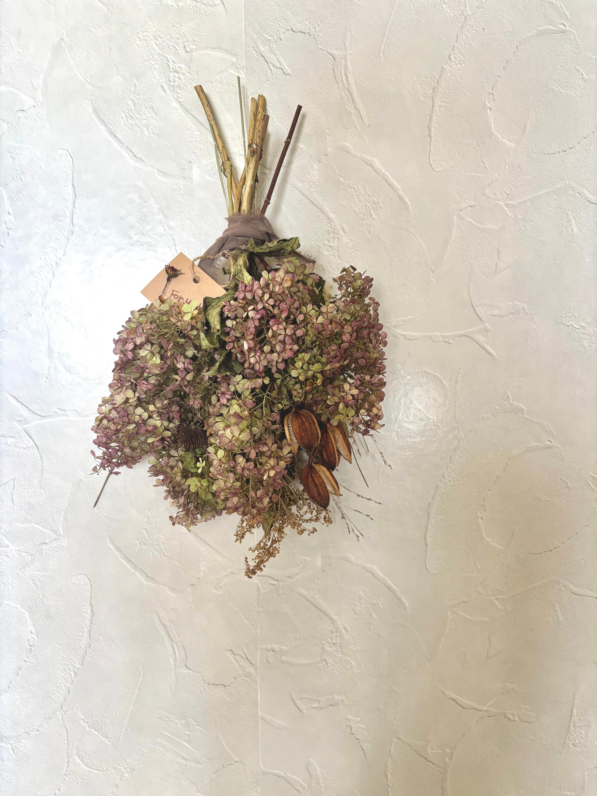 アンティークピンク＊ミナヅキのスワッグ | 2枚目