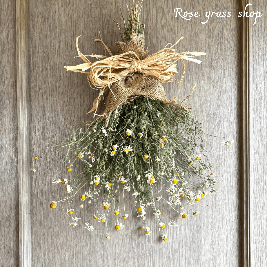 カモミール＊香りのドライフラワースワッグ