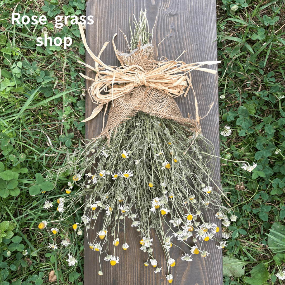 カモミール＊香りのドライフラワースワッグ | 3枚目