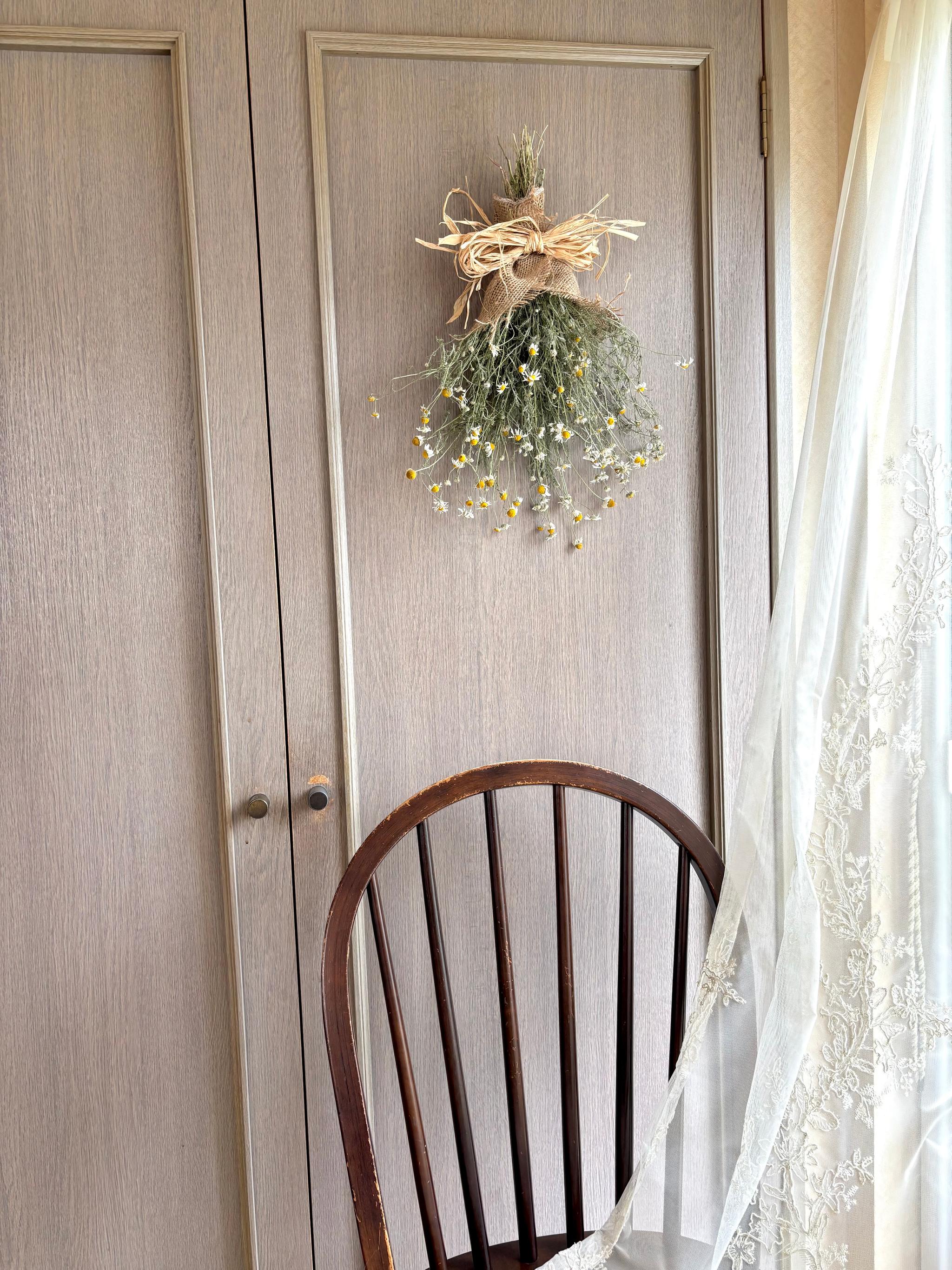 カモミール＊香りのドライフラワースワッグ | 4枚目