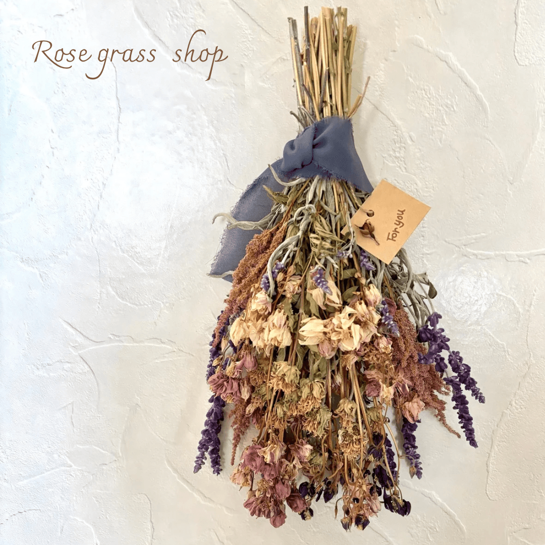 オダマキのドライフラワースワッグ | 2枚目